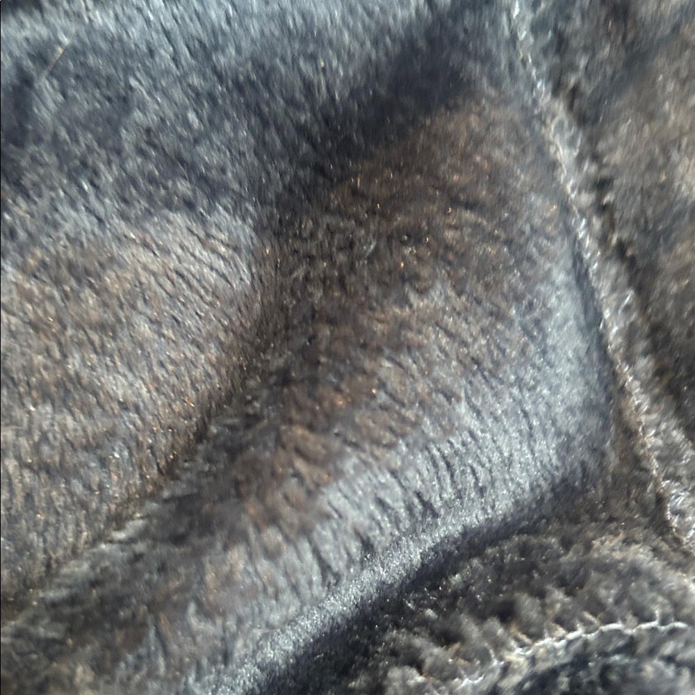 Love to Lounge Girls Navy Fuzzy Belted Robe Size Large